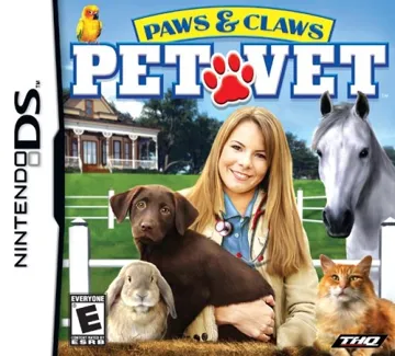 Paws & Claws - Pet Vet (USA) box cover front